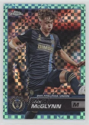 2023 Topps Chrome MLS Aqua X-Fractor /125 Jack McGlynn #1 - Image 1 of 2