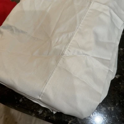 Sábana de algodón satén talla King Ralph Lauren. Lujo. Gris azul claro Foto 1 de 3