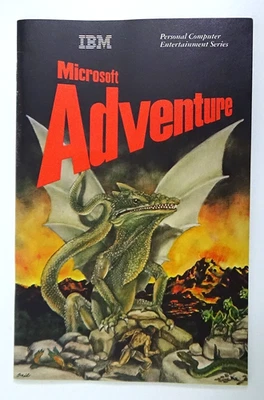 1981 Microsoft Adventure for IBM PC Program Guide Booklet -No Disc- #717 - Image 1 of 4