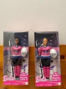 Barbie Tim Hortons Mattel 2025 PWHL Hockey Player Doll Canada Set NEU IN HAND - Bild 1 von 13