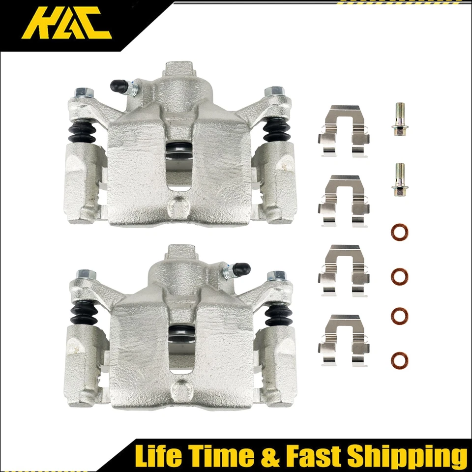 2pcs Calipers & Brackets Rear for Oldsmobile Intrigue; Chevy Impala; Buick Regal - Image 1 of 4