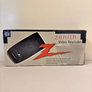 Zenith Video Rewinder Zen901 VHS Rewinder New Open Box - Picture 1 of 7