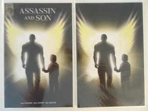 LOT OF 2 - Assassin and Son #1 Shad Gaspard Tribute Edition Virgin Variant WWE - Picture 1 of 7