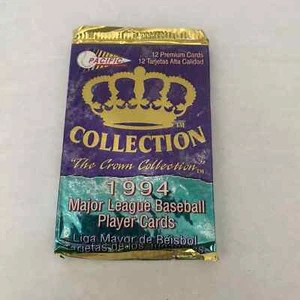 1994 Pacific Crown Collection Baseball Spanish Edition - 12 Card - Unopened Pack - Picture 1 of 1