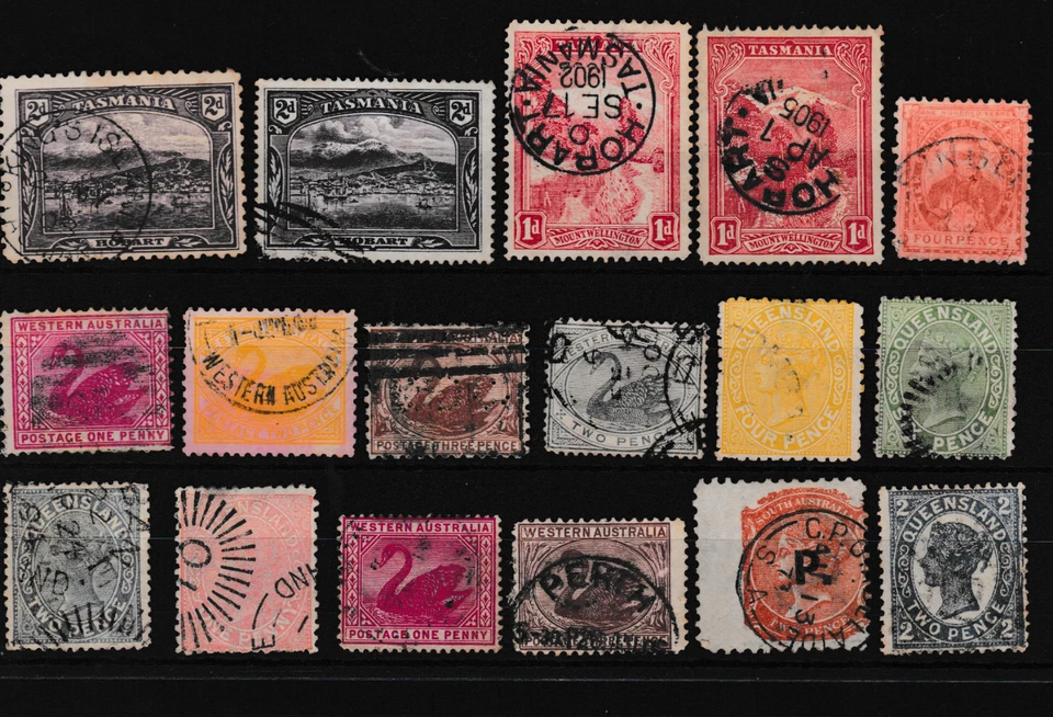 Colección Usada Estados Australianos WS42667 Foto 1 de 1