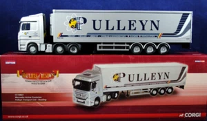 1:50 Corgi 13823 MERCEDES ACTROS Truck & FRIDGE CONTAINER Trailer in PULLEYN MIB - Picture 1 of 21