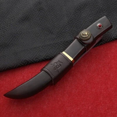 Damascus Pocket Knife Folding Japanese Utility Blade Outdoor EDC Gift Knife - Image 1 of 4