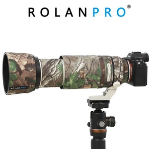 ROLANPRO Lente Camuflada Abrigo para Sony FE 100-400mm f4.5-5.6 GM OSS Cubierta Protectora Estuche - Imagen 1 de 20