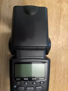 Altura Photo AP-N1001 Black Speedlite Flash Light for Nikon D3500 DSLR Camera - Picture 1 of 3
