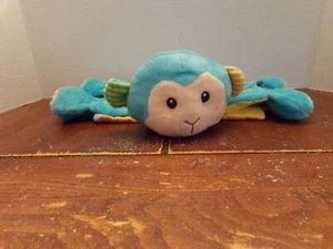 8" sparks creation soft  book A B C  MONKEY  TEXTURE CRINKLE BOOK - Picture 1 of 5