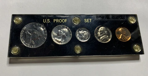 Brand New- 1961 U.S. Proof Set Cover