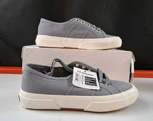 New Superga 2750 Platform Women's Casual Trainers Size 6.5 Women 5 Men Gray - Picture 1 of 6