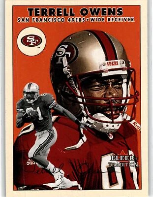 2000 Fleer Tradition #55 Terrell Owens - Image 1 of 2