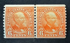 US Stamp # 723 Mint OG NH Line Pair - Picture 1 of 2