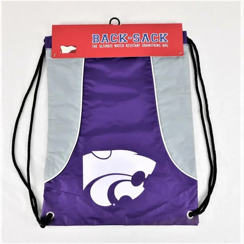 Kansas State Wildcats Officially Licensed NCAA Back Sack 18" x 13" Cover