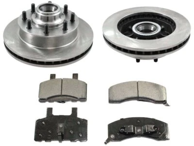 Kit de pastillas de freno y rotor delantero 96195YKXP para Chevrolet C3500HD 1995-1996 Foto 1 de 2