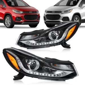 Headlights Headlamps Projector w/ LED DRL For 2017-2022 Chevy Trax Left & Right - Bild 1 von 12