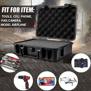 Adjustable Waterproof Protective Flight Case Camera Phone Storage Secure Box UK - Picture 1 of 16