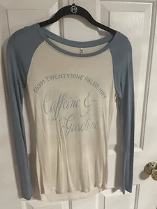 NWT Spell & The Gypsy Collective Designs Caffeine & Gasoline Long Sleeve Tee. - Picture 1 of 3