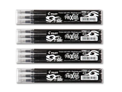 Pilot Frixion Mine 12 x Ball Ersatzmine Tintenroller Ersatzminen schwarz BLS-FR7