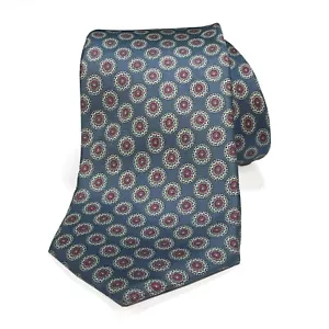CHRISTIAN DIOR 100 % Seide Krawatte blau und rot Design Made in USA - Bild 1 von 7