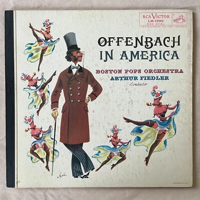 OFFENBACH Offenbach In America 1956 Vinyl LP RCA LM-1990 - VG - Image 1 of 4