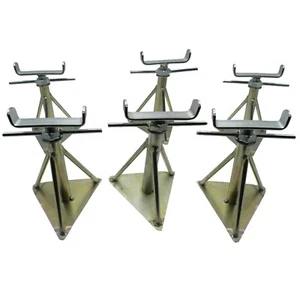 Soportes de eje estáticos para caravana grandes X6 (soporte extra ancho para casa móvil 15" - 20") - Imagen 1 de 7