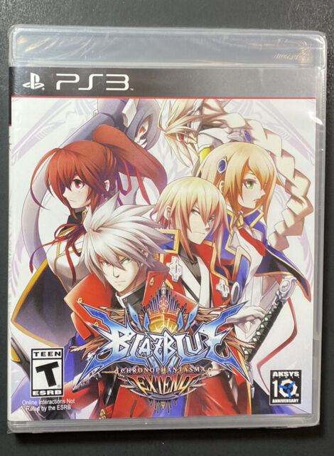 Jogo Blazblue Chrono Phantasma Ps3 Midia Fisica Aksys