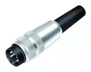 Circular Connector BINDER 680 Series, Plug, 16, Pin, Solder, - Picture 1 of 4