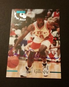 Antoine Gillespie UTEP 1995 Classic Rookie Autograph Signed Certified JN15