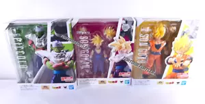 S.H.Figuarts Super Saiyan Full Power Son Goku Son Gohan Picollo Dragon Ball - Imagen 1 de 6