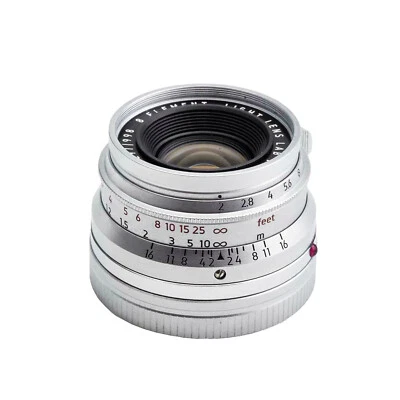 For Leica Summicron M Eight Element M6 M240 Light lens lab Lens 35mm F2 Silver - image 1 of 4
