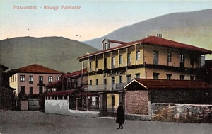 1749) PRASCORSANO, HOTEL BELMONTE. TORINO. ANIMATED 13 MAY 1915 - Picture 1 of 2