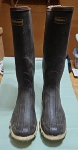 Damen-Gummistiefel La Crosse groß Wade braun Größe 5 hergestellt in den USA - Bild 1 von 15