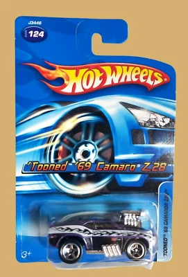Hot Wheels 'TOONED' CAMARO Z28 1969 2004 First Editions 124 1:64 KMart Exclusive - Image 1 of 4