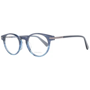 Diesel DL5344-D 092 Blue Plastic Optical Eyeglasses Frame 48-21-145 Asian Fit RX - Picture 1 of 3
