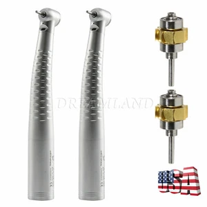 1-2* Dental Fiber Optic LED Handpiece 6Hole Standard Head Fit KaV Quick Coupler - Picture 1 of 26