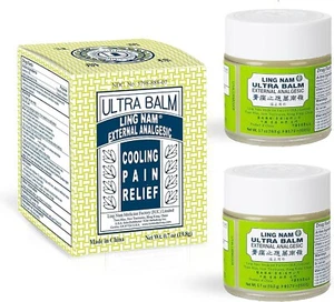 ( Pack of 2 ) Ling Nam Ultra Balm External Analgesic ~ 70ml ~ Hong Kong Version - Picture 1 of 6
