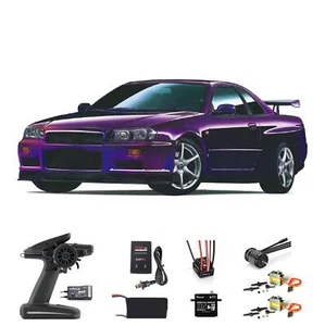 Coche de carreras 1/8 metal 4x4 Capo RC 4x4 R34 RTR deriva coches de alta velocidad sonido ligero - Imagen 1 de 4