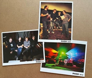Phish - RARE  set of three 8x10 color photo prints '09 / '10 / '13 - Picture 1 of 1