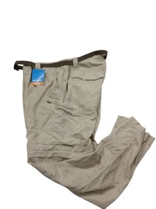 Pantalones convertibles Columbia para hombre senderismo pesca al aire libre Silver Ridge 38/32 - Imagen 1 de 9