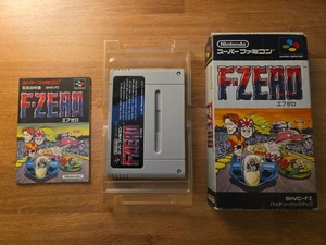 F-zero Super Famicom CIB SFC Nintendo VENDEDOR DE EE. UU. VENDEDOR DE EE. UU. - Imagen 1 de 5