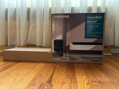 Barra de sonido inalámbrica Samsung HW-B53M 2.1 canales 360W - negra Foto 1 de 3
