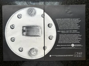 Motorola Military Semiconductor 1963 circuito integrado 2 páginas anuncio impreso/gran arte - Imagen 1 de 1
