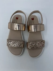 Dream Pairs Sandals Flat SDLS2303K Women’s size 4 Gold Upper - Picture 1 of 8