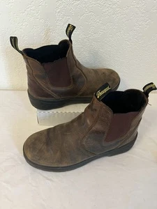 Thorogood Mens 7” Chelsea Work Boot Size 10.5M Pull On 1.75” Heel Leather - Picture 1 of 11