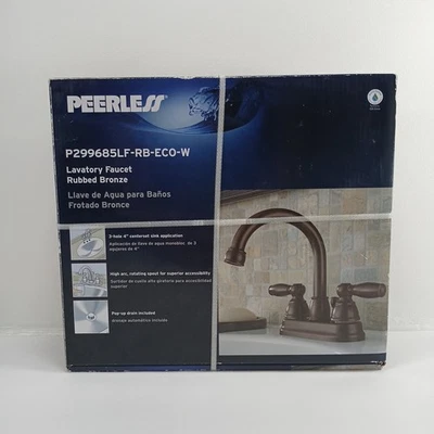Peerless Bathroom Faucet Oil Rubbed Bronze P299685LF-RB-ECO-W - Image 1 of 4