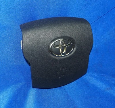 Bolsa de aire para volante izquierdo Toyota Prius 2006-2009 negra OEM con garantía Foto 1 de 4