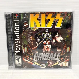 Kiss Pinball - NTSC-U AMERICAN + Manual - PS1 - Tested & Working - Picture 1 of 5