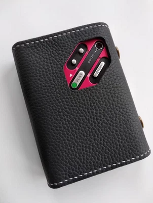 Capa protetora bolsa de couro feita à mão personalizada para Sony WM-DD30 DD33 - Imagem 1 de 4